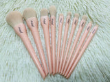 10pcs Makeup Brush Set