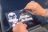 Future Avenger on Board Decal