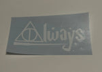 Always Wand Decal