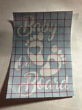 Baby on Board Decal