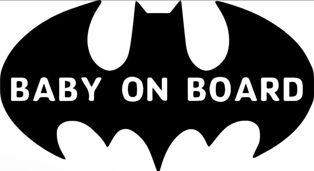 Batman Baby on Board Sticker Decal