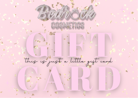 Bedrock Cosmetics Gift Card