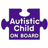 Autistic Child On Board Decal