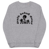 Death Before Decaf Unisex organic sweatshirt